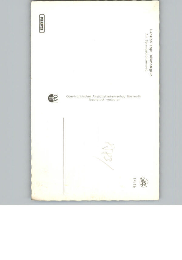 Bischofsgruen Pension Zapf – Bild 2