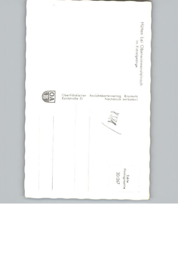 Oberwarmensteinach – Bild 2
