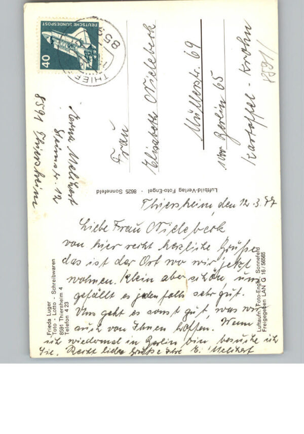 Thiersheim Fliegeraufnahme – Bild 2