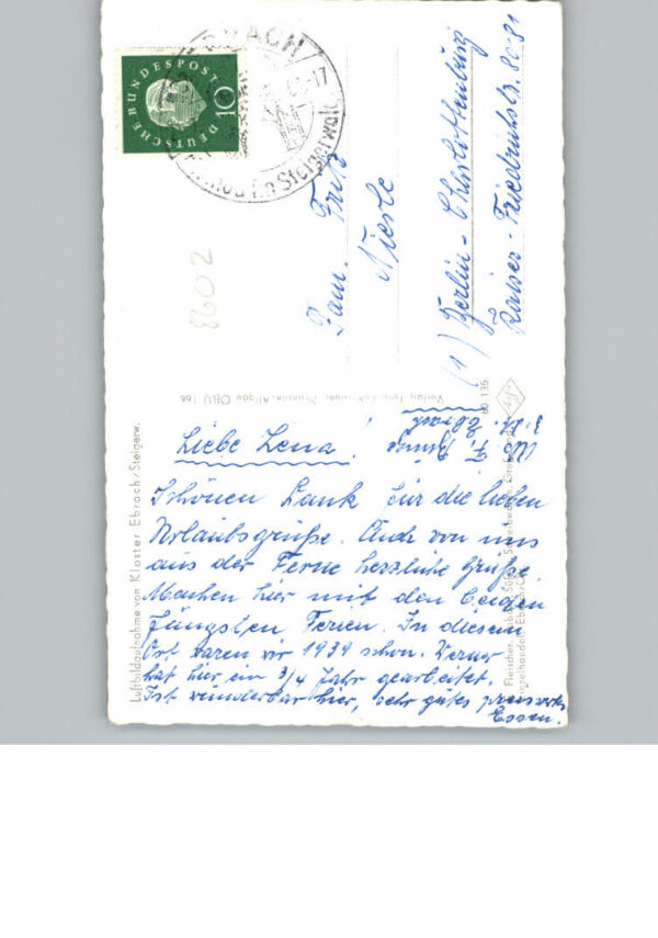 Ebrach Oberfranken Fliegeraufnahme – Bild 2
