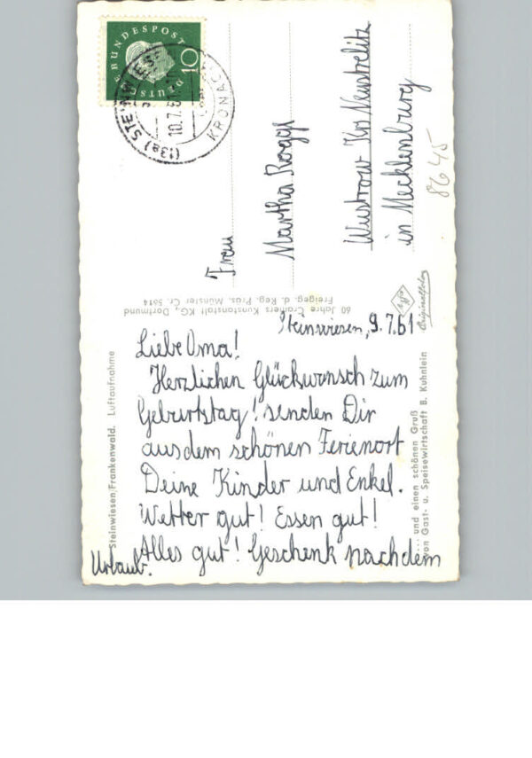 Steinwiesen Fliegeraufnahme – Bild 2