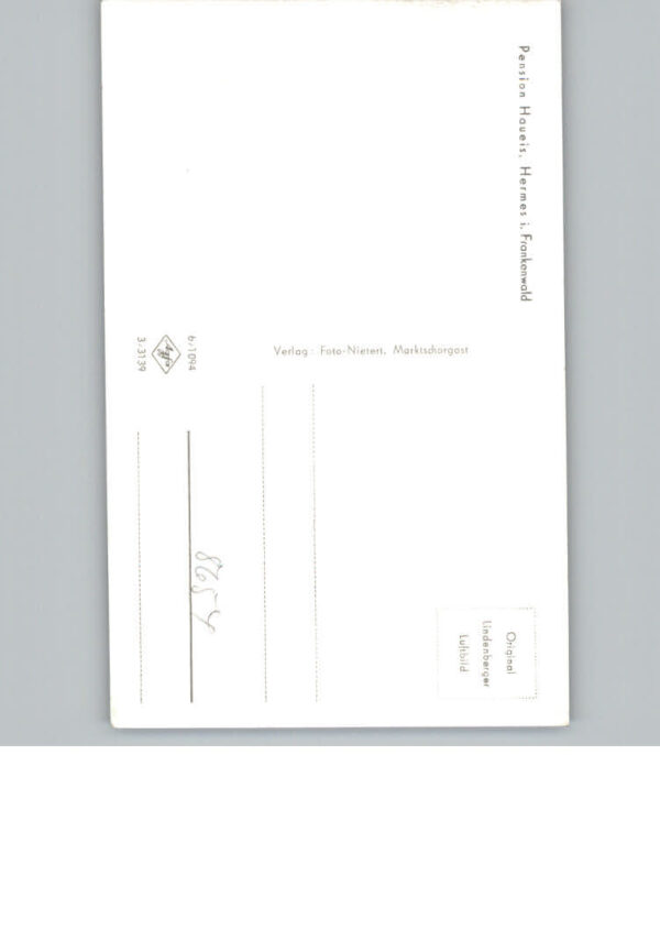 Hermes Fliegeraufnahme Pension Haueis – Bild 2
