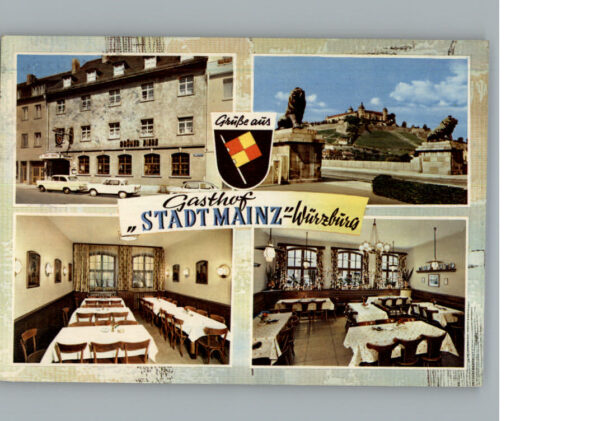 Wuerzburg Gasthof Stadt Mainz