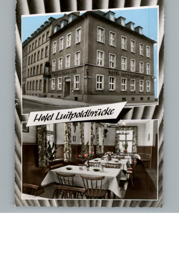 Wuerzburg Hotel Luitpoldbruecke