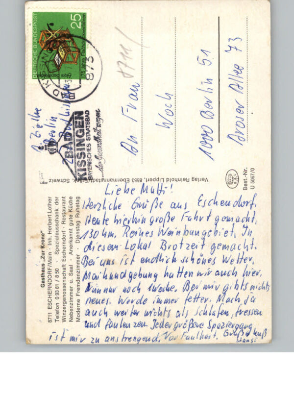 Escherndorf Gasthof zur Krone – Bild 2