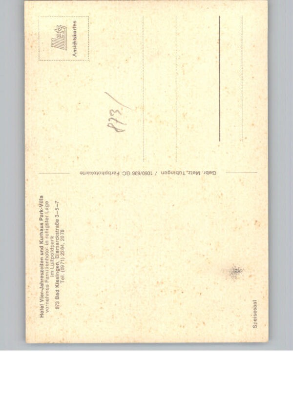 Bad Kissingen Hotel Vier-Jahreszeiten – Bild 2