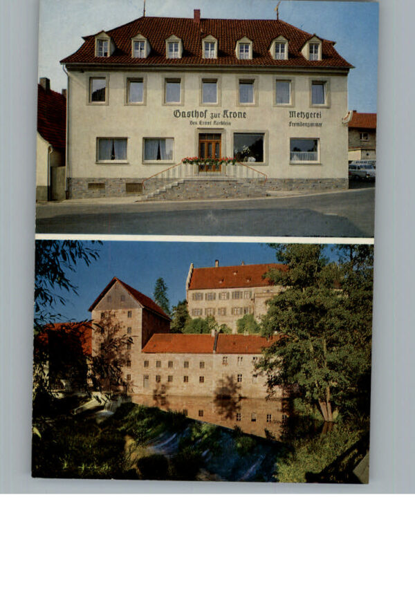 Aschach Bad Bocklet Gasthof Krone