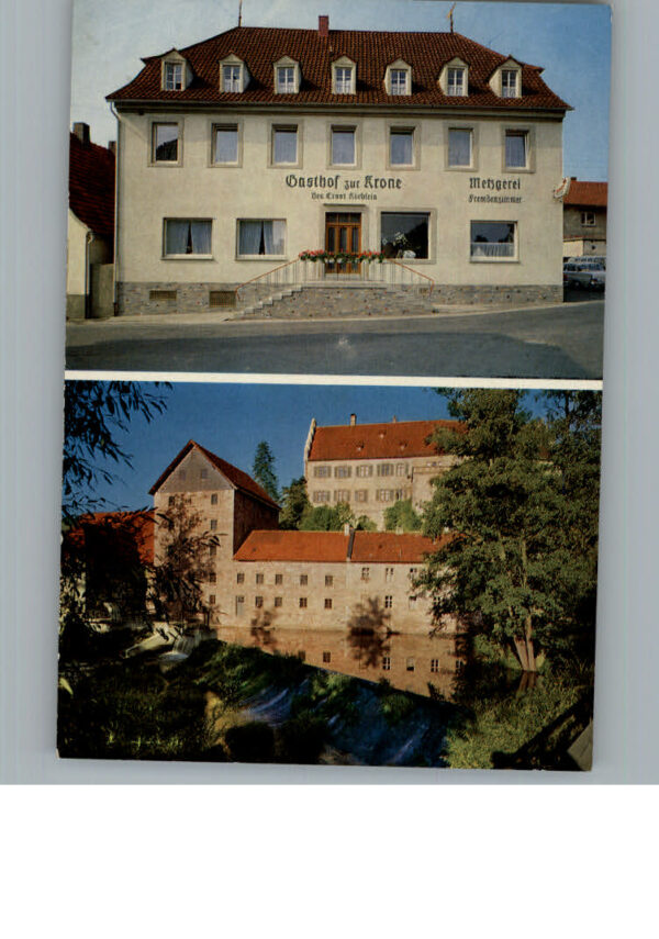 Aschach Bad Bocklet Gasthof Krone