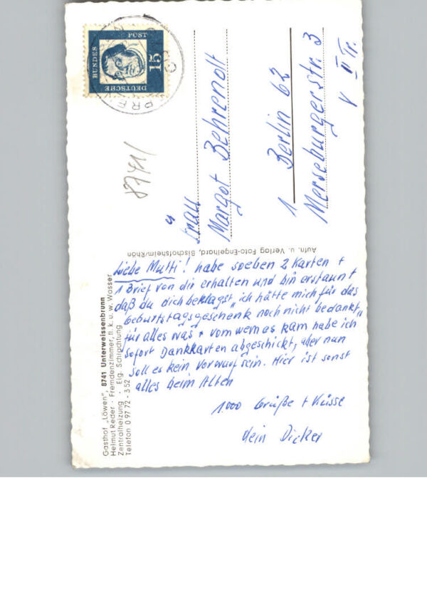 Unterweissenbrunn Rhoen Gasthof Loewen – Bild 2
