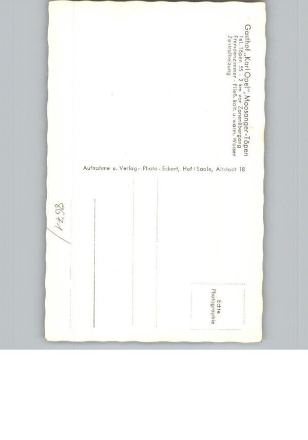 Toepen Gasthof Karl Opel – Bild 2