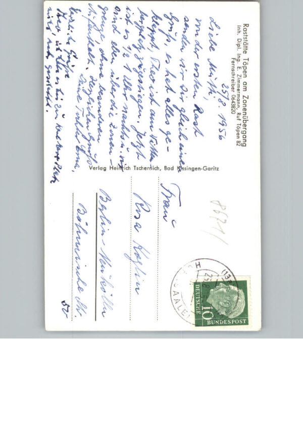Toepen Raststaette am Grenzuebergang – Bild 2