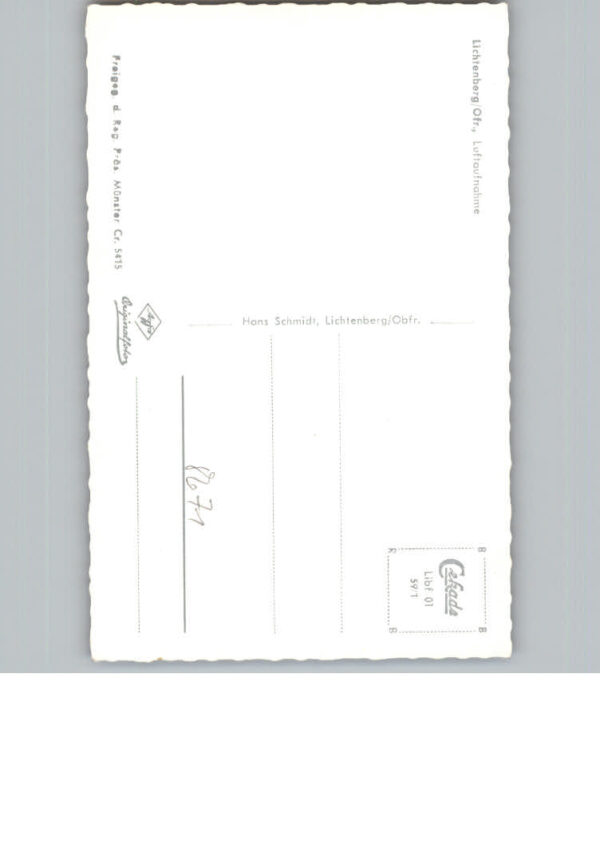 Lichtenberg Oberfranken Fliegeraufnahme – Bild 2