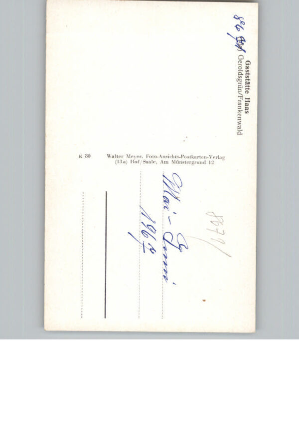 Geroldsgruen Gaststaette Haas – Bild 2