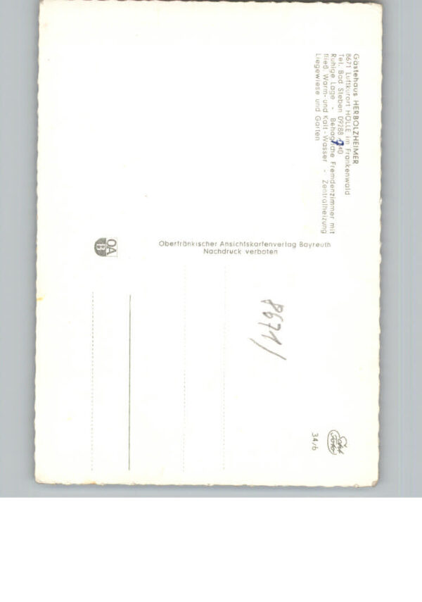 Hoelle Naila Pension Herbolzheimer – Bild 2