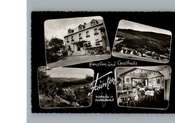 Thierbach Gasthaus Pension Faunken