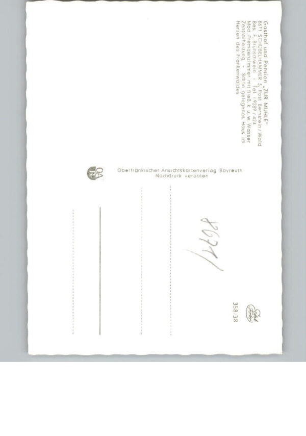 Schuebelhammer Gasthof Pension Zur Muehle – Bild 2