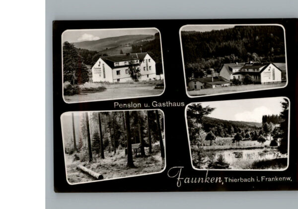 Thierbach Gasthaus Pension Faunken