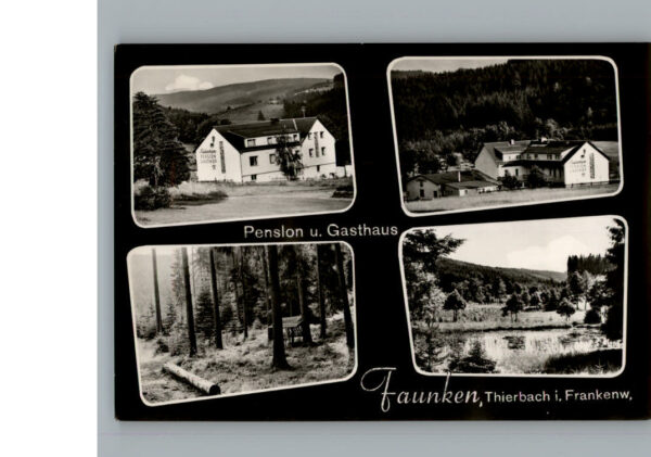 Thierbach Gasthaus Pension Faunken