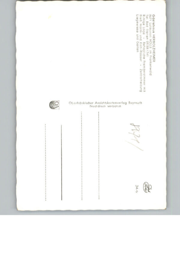 Hoelle Naila Gaestehaus Herbolzheimer – Bild 2