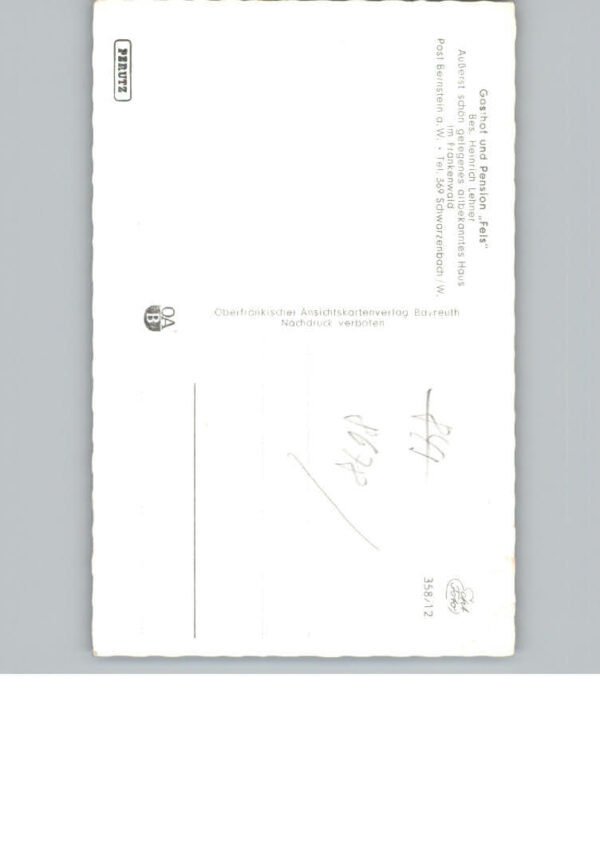 Bernstein Wald Gasthof Pension Fels – Bild 2