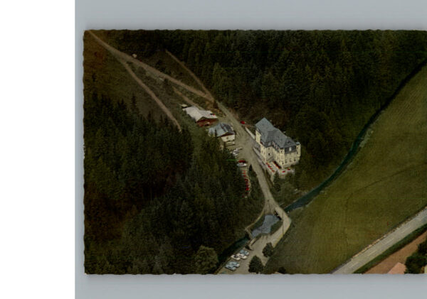 Bernstein Wald Fliegeraufnahme Gasthof Pension Fels
