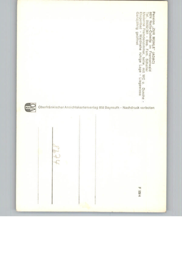 Naila Pension Zur Muehle – Bild 2