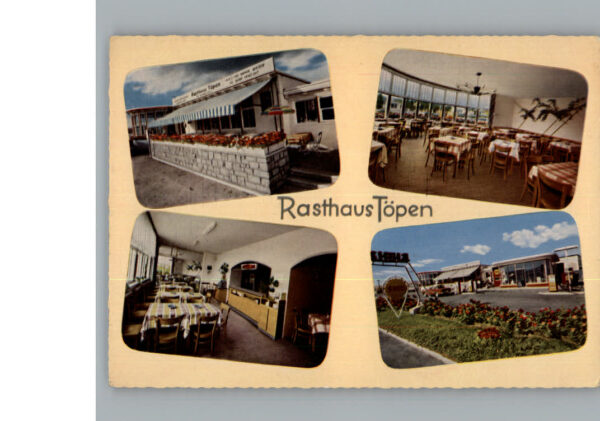 Toepen Raststaette am Grenzuebergang
