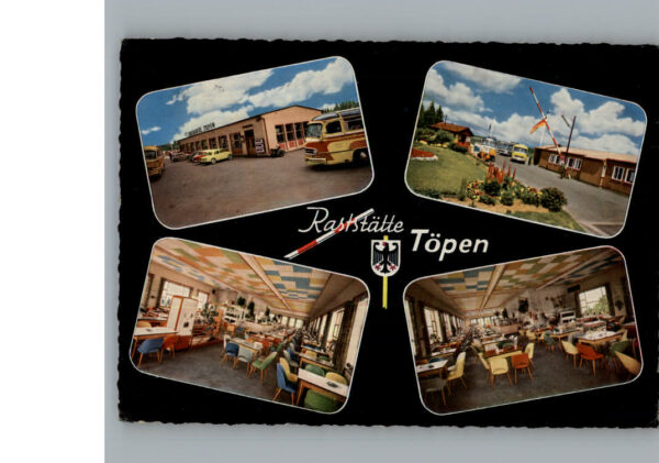 Toepen Raststaette am Grenzuebergang
