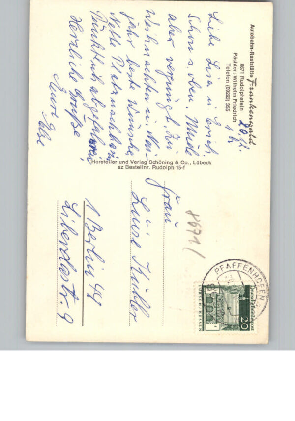 Rudolphstein Raststaette Frankenwald – Bild 2