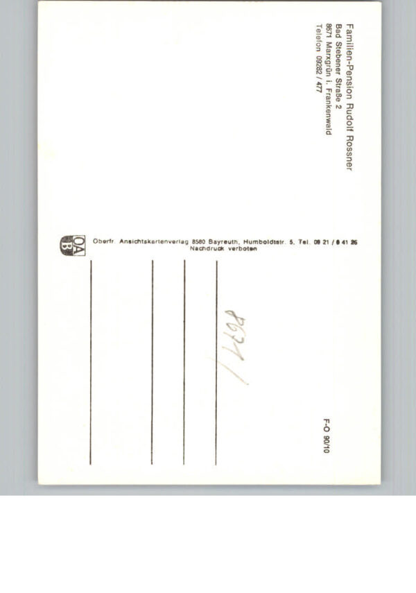 Marxgruen Pension Rossner – Bild 2