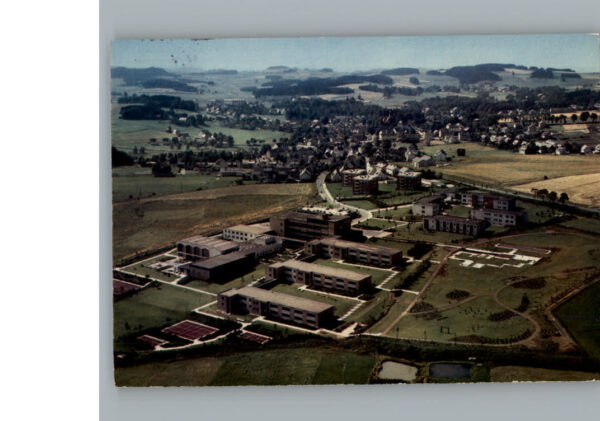 Bad Steben Fliegeraufnahme Jugendklinik Auental
