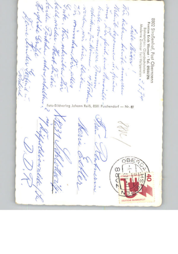 Oberdachstetten Pension Wernet – Bild 2