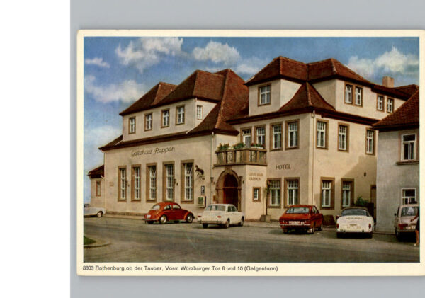 Rothenburg Tauber Hotel Rappen