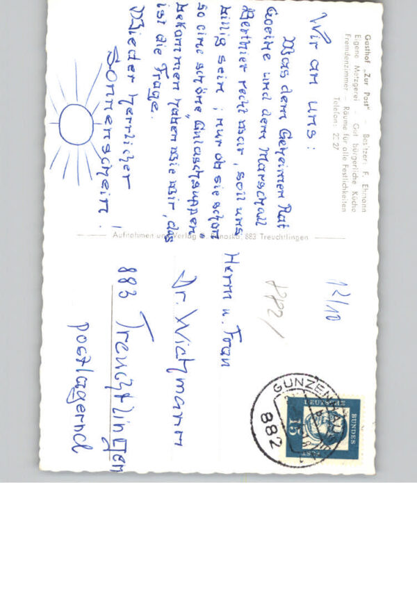 Gunzenhausen Altmuehlsee Gasthof zur Post – Bild 2