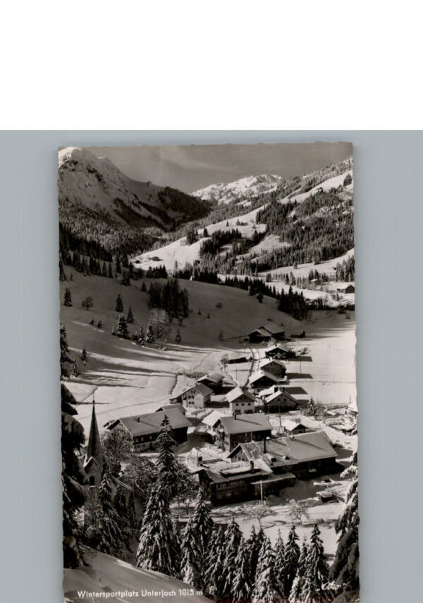 Unterjoch Winter-Karte