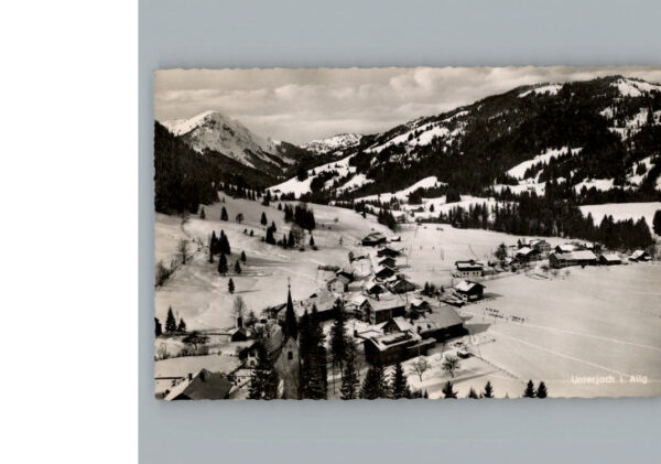 Unterjoch Winter-Karte