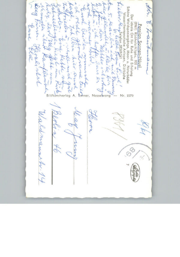Rueckholz Pension Sonnen-Haeusl – Bild 2