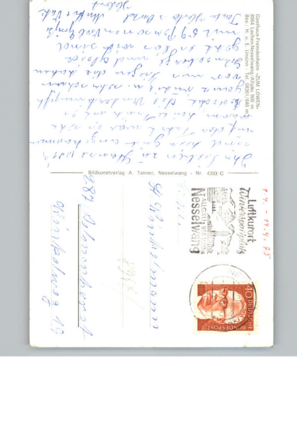 Nesselwang Gasthof Loewen – Bild 2