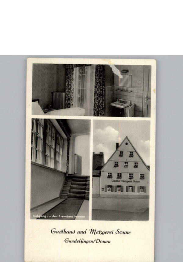 Gundelfingen Donau Gasthaus Sonne
