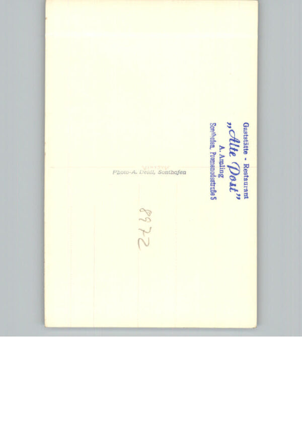 Sonthofen Oberallgaeu Restaurant Alte Post (keine Ak-Einteilung) – Bild 2