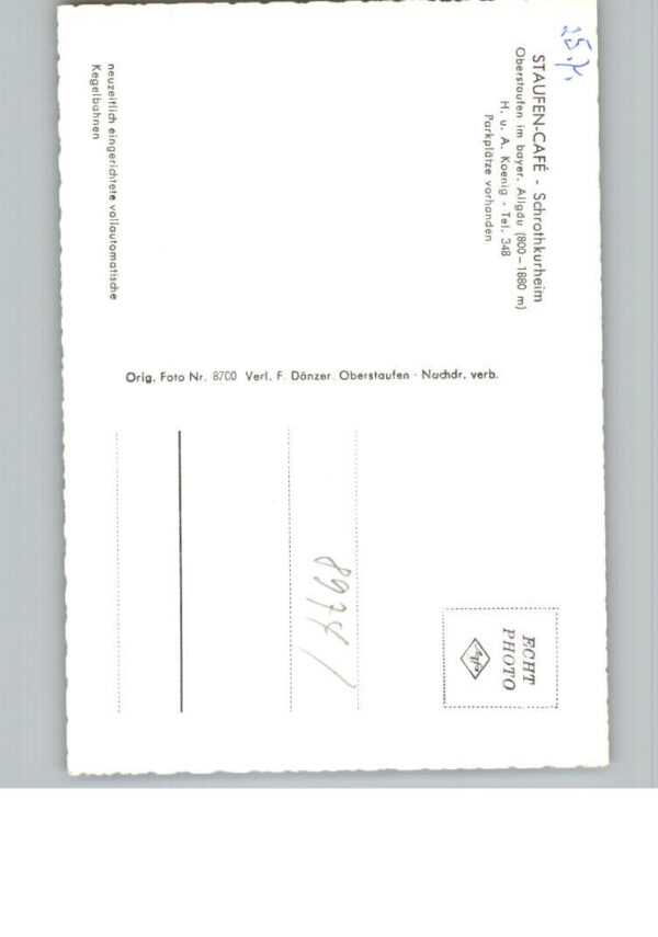 Oberstaufen Staufen Cafe – Bild 2