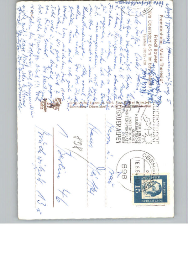 Oberstdorf Fremdenheim Maria Theresia – Bild 2