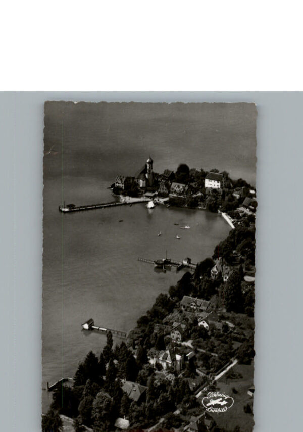 Wasserburg Bodensee Fliegeraufnahme