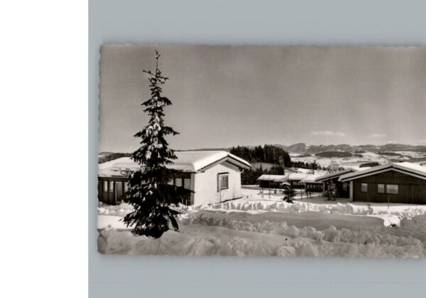 Lindenberg Allgaeu Winter-Karte