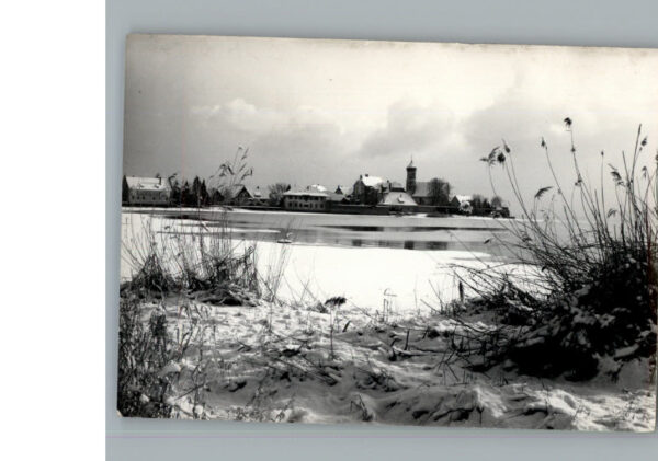 Wasserburg Bodensee Winter-Karte