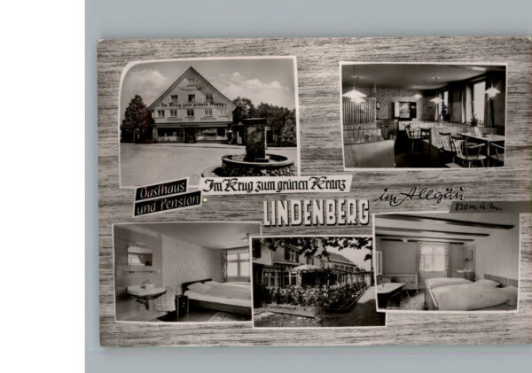 Lindenberg Allgaeu Gasthaus Im Krug zum gruenen Kranz