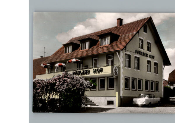 Wasserburg Bodensee Gasthof Pfaelzer Hof