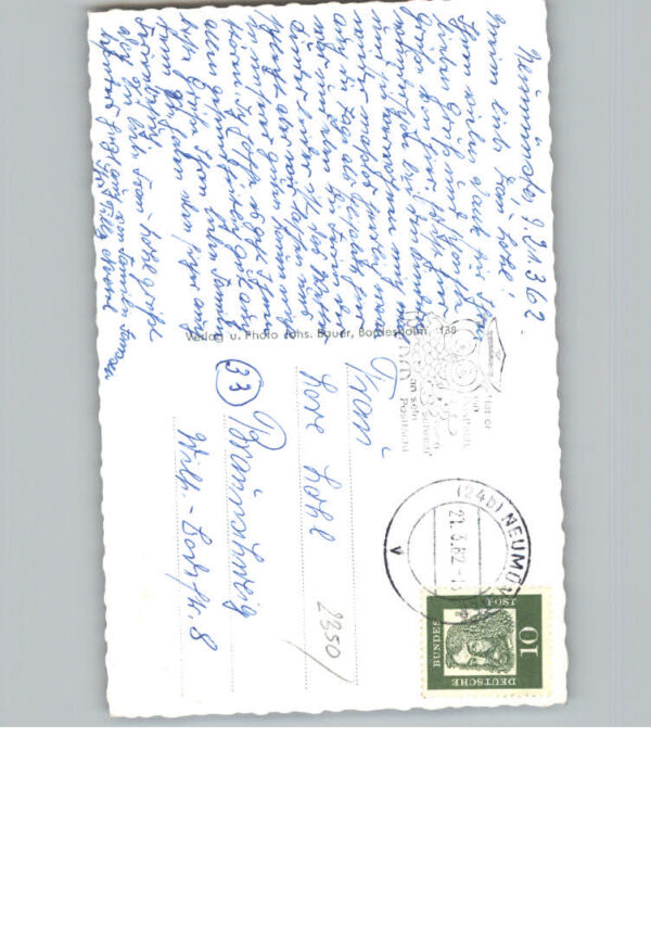 Neumuenster Schleswig-Holstein Litfasssaeule – Bild 2