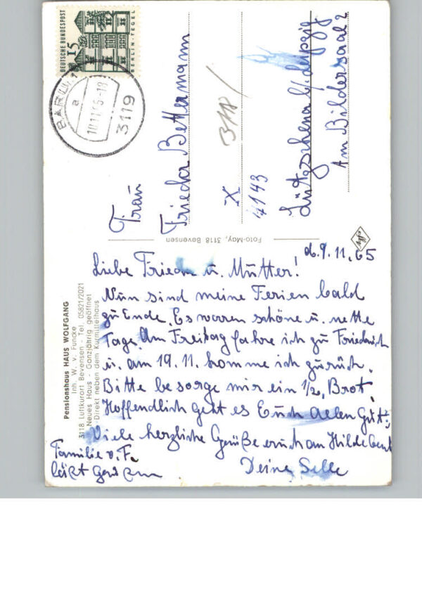 Bad Bevensen Pension Haus Wolfgang – Bild 2