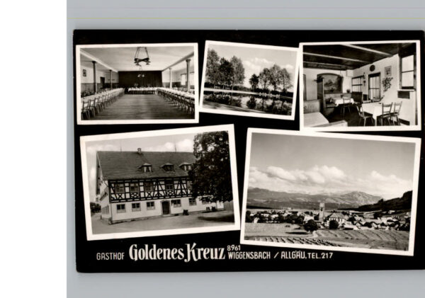 Wiggensbach Gasthof goldenes Kreuz